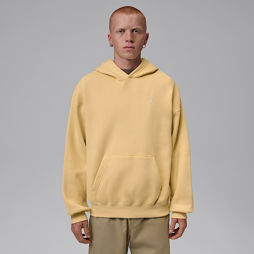Jordan Brooklyn Fleece Men's Oversized Full-Zip Hoodie. Nike RO